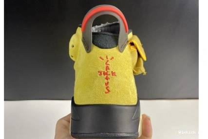Travis - Scott Air “Yellow” x 6 Jordan 1104